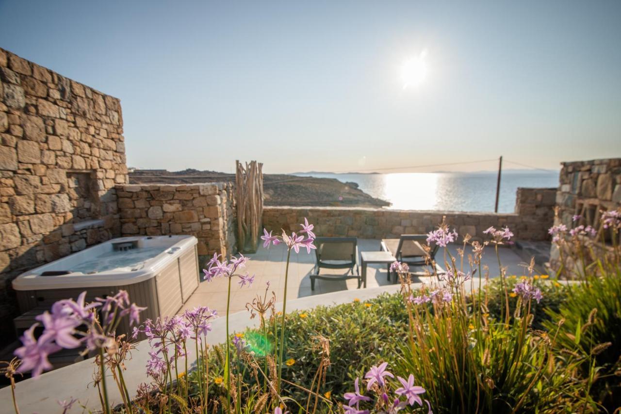 Apartmán Gorgeous Studio In Cycladic Architecture Overlooking The Aegean Houlakia  Exteriér fotografie
