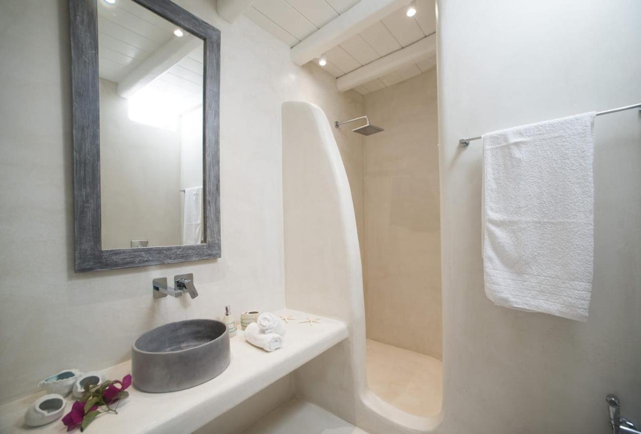 Apartmán Gorgeous Studio In Cycladic Architecture Overlooking The Aegean Houlakia  Exteriér fotografie